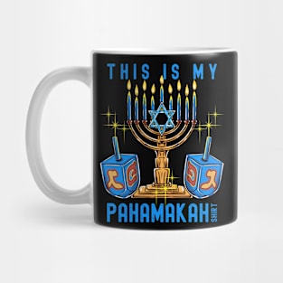 This is my Pajamakah Shirt Funny Jewish Pun Hanukah Mug